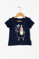 GAP Tricou de bumbac cu imprimeu grafic Fete