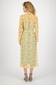 Silvian Heach Collection Rochie transparenta cu rochie interioara tip furou cu imprimeu floral Bongor Femei