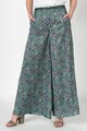 Silvian Heach Collection Pantaloni palazzo cu imprimeu paisley Tine Femei