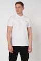 John Richmond Tricou polo din pique cu model logo Nilly Barbati