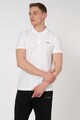 John Richmond Tricou polo din pique cu model logo Nilly Barbati