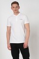 John Richmond Tricou polo din pique cu model logo Nilly Barbati