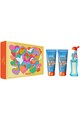 Moschino Set  I Love Love, Femei: Apa de Toaleta, 50 ml + Lotiune de corp, 100 ml + Gel de dus, 100 ml Femei