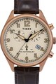 Timex Ted Baker, Часовник The Waterbury с релефна кожена каишка и хронометър, 40 мм Мъже