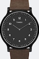 Timex Кварцов часовник Norway с кожена каишка, 40 мм Мъже