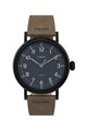 Timex Часовник Standard с луминисцентен циферблат, 40 мм Мъже