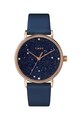 Timex Ceas cu o curea din satin Celestial Opulence, 37 mm Femei