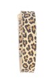 Timex Curea de piele intoarsa cu animal print Femei