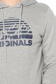 Jack & Jones Hanorac regular fit cu captuseala din fleece si imprimeu logo Ridge Barbati