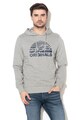 Jack & Jones Hanorac regular fit cu captuseala din fleece si imprimeu logo Ridge Barbati