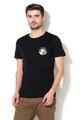 Selected Homme Handers organikuspamut póló mintával a mellrészen férfi