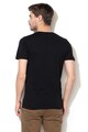 Selected Homme Tricou din bumbac organic, cu imprimeu pe piept Handers Barbati