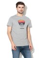 Jack & Jones Tricou regular fit cu imprimeu Nebraska Barbati