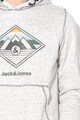 Jack & Jones Nebraska Regular Fit mintás kapucnis pulóver férfi