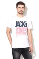 Jack & Jones Вталена тениска Booth с лого Мъже