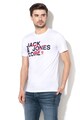 Jack & Jones Dada Slim Fit logómintás póló férfi