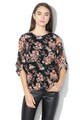 Vero Moda Bluza cu model floral si maneci 3/4 Wilma Femei