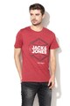 Jack & Jones Febby Slim Fit logómintás póló férfi