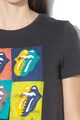 Only Tricou regular fit cu imprimeu logo Rolling Stones Femei