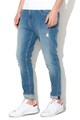 GUESS JEANS Blugi slim fit cu aspect deteriorat Charlie Barbati