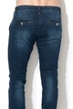 GUESS JEANS Blugi super skinny cu aspect decolorat Daniel Barbati