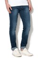 GUESS JEANS Blugi super skinny cu aspect decolorat Daniel Barbati