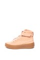 Puma Pantofi sport mid-high din piele intoarsa Fete