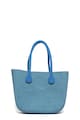 O bag Shopper fazonú táska kivehető kordbársony kistáskával női