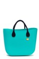 O bag Чанта с релефно лого и контрастни дръжки Жени