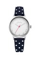 Joules Ceas quartz cu o curea cu buline Femei