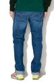 Diesel Jeans, Blugi cu croiala dreapta si aspect decolorat Thytan Barbati