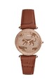 Fossil Ceas analog decorat cu cristale Femei