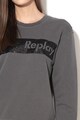 Replay Bluza sport cu imprimeu logo Femei