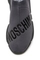 Love Moschino Pantofi sport slip-on cu aspect de tricot Femei