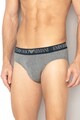 Emporio Armani Underwear Set de chiloti cu banda logo in talie - 2 perechi Barbati