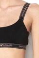 Emporio Armani Underwear Bustiera cu banda logo Femei