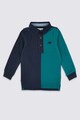 Marks & Spencer Bluza polo cu model colorblock Baieti