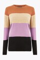 Marks & Spencer Pulover din tricot fin cu model colorblock Femei