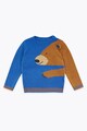 Marks & Spencer Kerek nyakú pulóver medvés dizájnnal Fiú