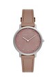 Rebecca Minkoff Ceas quartz cu cadran cu aspect texturat Femei