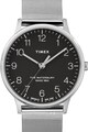 Timex Ceas din otel inoxidabil cu bratara cu model plasa Waterbury Classic, 40 mm Barbati