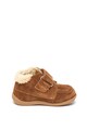 Kickers kids Pantofi de piele intoarsa cu velcro Bamba Baieti