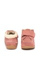 Kickers kids Pantofi de piele intoarsa cu captuseala de blana shearling sintetica Bamba Fete