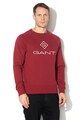 Gant Bluza sport cu logo si maneci raglan Barbati