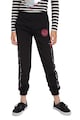 DESIGUAL Pantaloni sport cu imprimeu text Fete