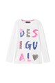 DESIGUAL Bluza cu logo din paiete Fete