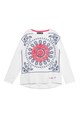 DESIGUAL Bluza cu decolteu la baza gatului si imprimeu mandala Fete