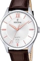 Festina Часовник с кожена каишка Мъже