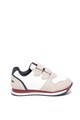 U.S. Polo Assn. Pantofi sport de piele ecologica, cu velcro Lusty Baieti