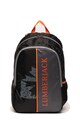 Lumberjack Rucsac unisex cu detalii contrastante Femei